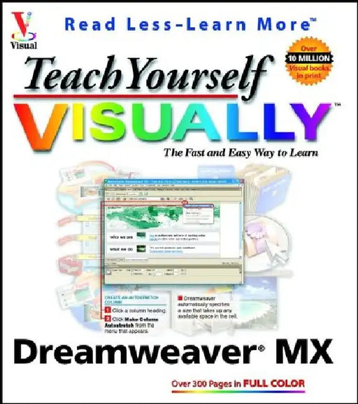 Teach Yourself Visually Dreamweaver Mx 