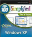 Windows Xp: Top 100 Simplified Tips and Tricks by Ruth Maran