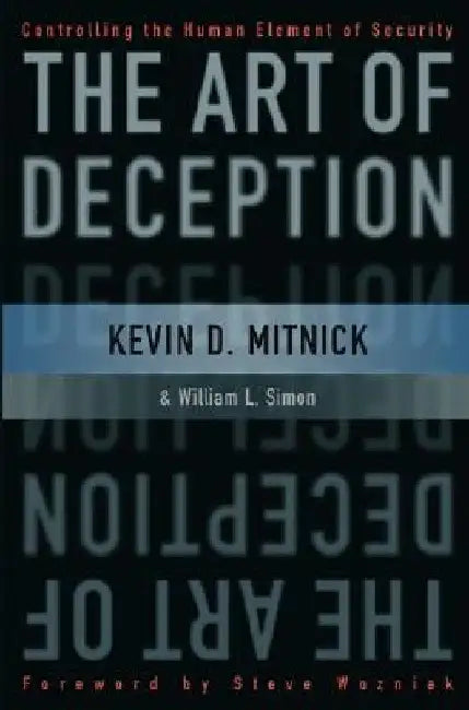 The Art of Deception: Controlling the Human Element of Security by Kevin D. Mitnick