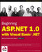 Beginning Asp.Net 1.0 by Chris Goode, Others