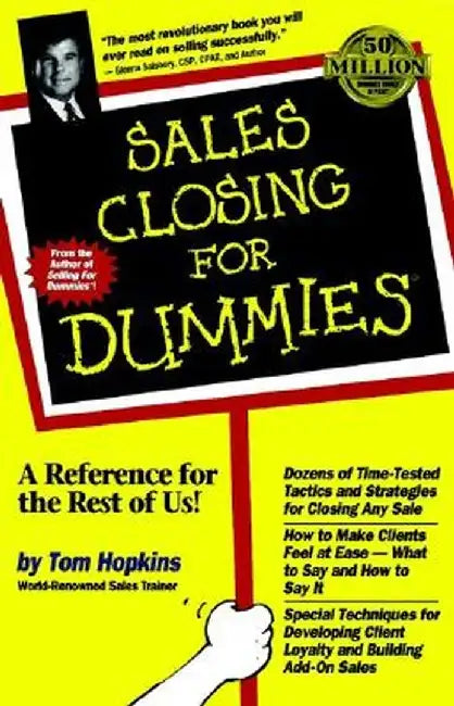 Sales Closing for Dummies by Tom Hopkins