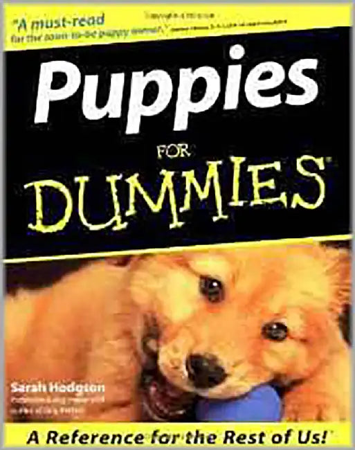 Puppies For Dummies by Sarah Hodgson