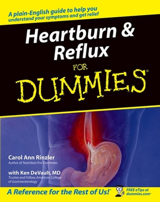 Heartburn & Reflux for Dummies by Carol Ann Rinzler