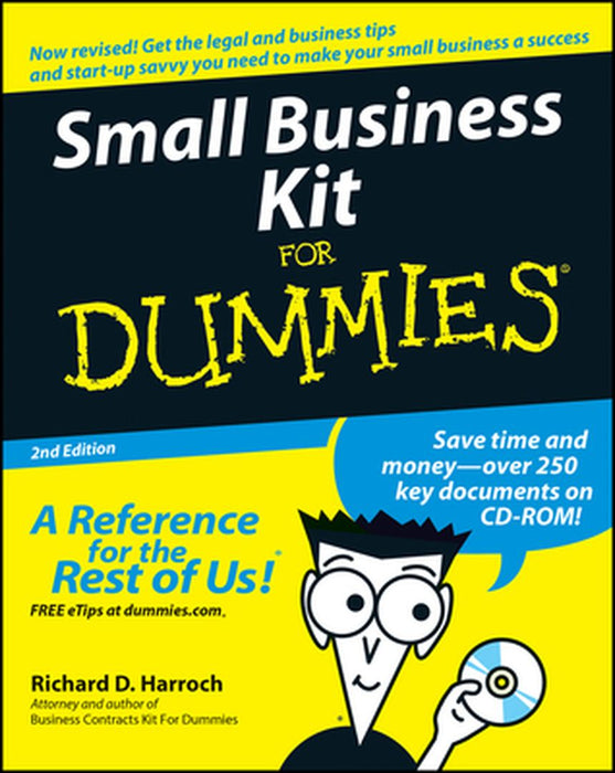 Small Business Kit for Dummies [With CDROM] by Richard D. Harroch