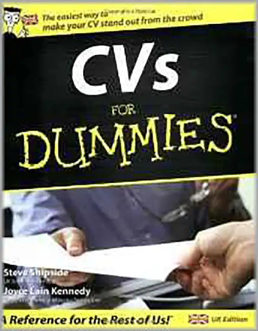 Cvs For Dummies by Steve Shipside, Joyce Lain Kennedy