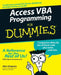 Access VBA Programming for Dummies by Alan Simpson