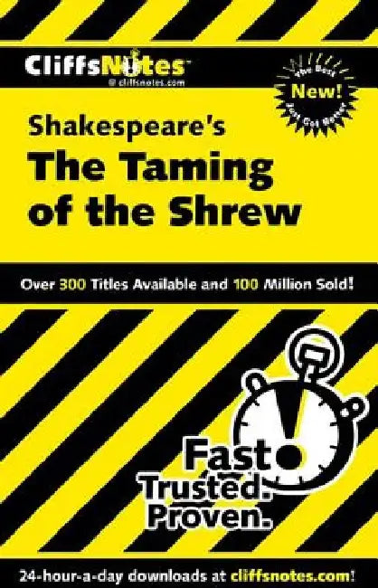 CliffsNotes on Shakespeare's The Taming of the Shrew by Kate Maurer