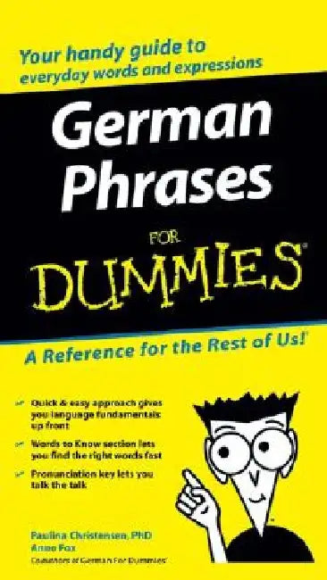 German Phrases for Dummies by Paulina Christensen
