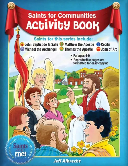Saints for Communities Activity Book by Jeff Albrecht