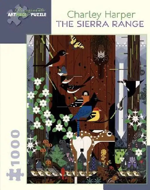 Puz Harper/The Sierra Range by Charley Harper