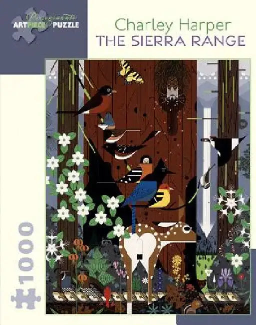 Puz Harper/The Sierra Range by Charley Harper