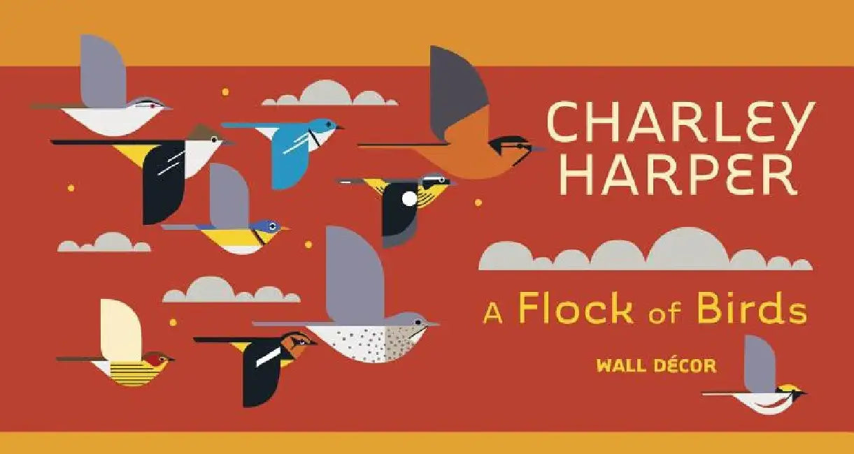 Charley Harper: A Flock of Birds Wall Decor by Charley Harper