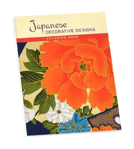 Japanese Decorative Designs Coloring Book by Inc Pomegranate Communications