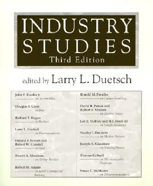 Industry Studies by Larry L. Duetsch