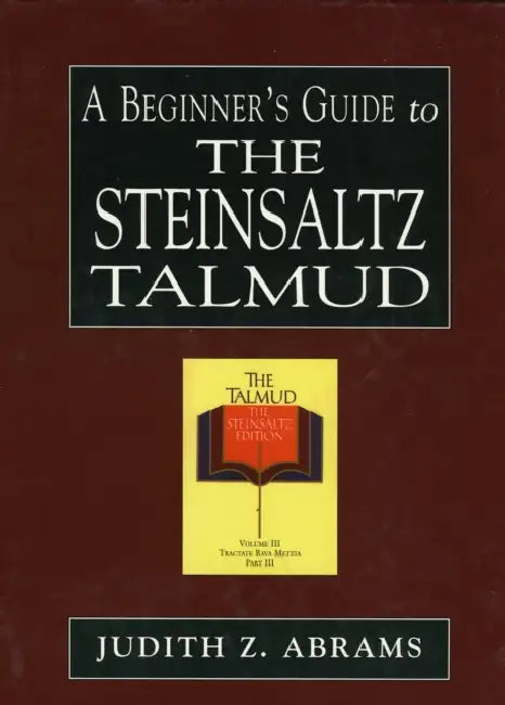 Beginner's Guide to the Steinsaltz Talmud by Judith Z. Abrams