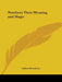 Numbers Their Meaning and Magic by Isidore Kozminsky