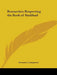 Researches Respecting the Book of Sindibad by Domenico Comparetti