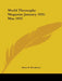 World Theosophy Magazine January 1932-May 1932 by Marie R. Hotchener