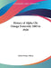 History of Alpha Chi Omega Fraternity 1885 to 1928 by Esther Barney Wilson