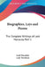 Biographies, Lays and Poems: The Complete Writings of Lord Macaulay Part 1 by Lord Macaulay, Lady Trevelyan