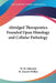 Abridged Therapeutics Founded Upon Histology and Cellular Pathology by W. H. Schussler, M. Docetti Walker