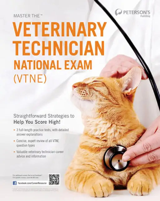 Master the Veterinary Technician National Exam (VTNE) by Peterson's