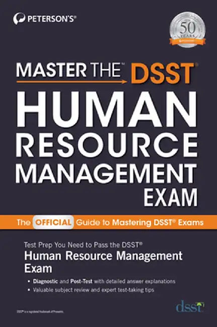 Master the Dsst Human Resource Management Exam by Peterson's