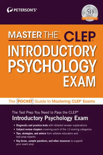 Master The(tm) Clep(r) Introductory Pschology Exam by Peterson's Peterson's