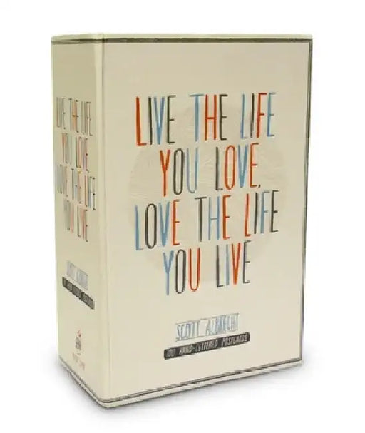 Live the Life You Love Postcard Box: 100 Hand-Lettered Postcards by Scott Albrecht