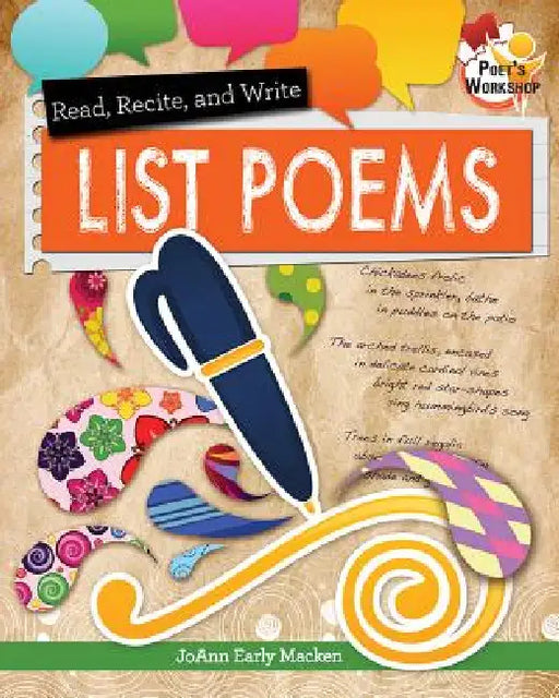 Read, Recite, and Write List Poems by Joann Early Macken