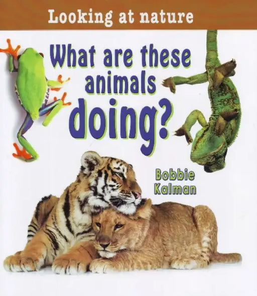 What Are These Animals Doing? by Bobbie Kalman