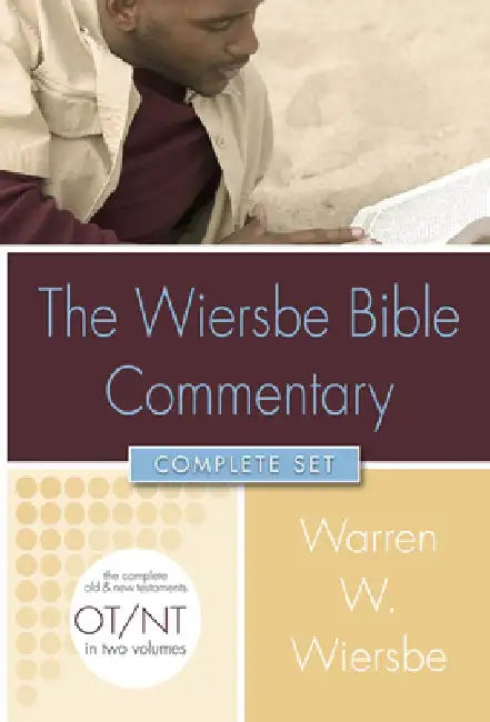 The Wiersbe Bible Commentary Complete Set [With CDROM] by Warren W. Wiersbe