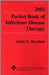 2002 Pocket Book Of Infectious Disease Therapy by John G. Bartlett