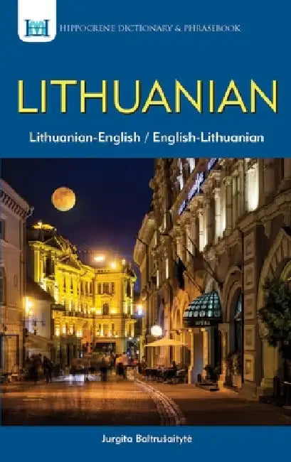 Lithuanian-English/English-Lithuanian Dictionary & Phrasebook by Jurgita Baltrusaityte