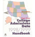 College Admissions Data Handbook 1998-99: West Region by Not Available (NA)