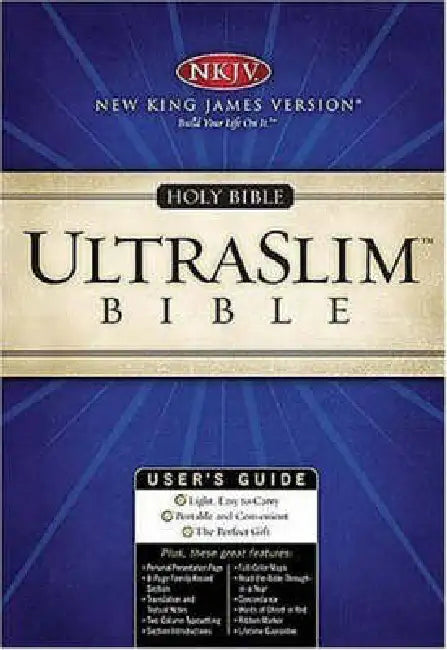 Slimline Bible-NKJV by Thomas Nelson Publishers