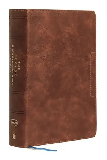 Nkjv, Lucado Encouraging Word Bible, Brown, Leathersoft, Thumb Indexed, Comfort Print: Holy Bible, New King James Version by Max Lucado