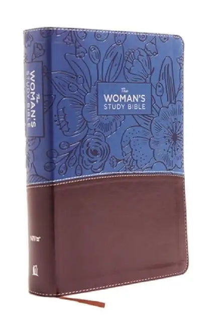 NIV, the Woman's Study Bible, Imitation Leather, Blue/Brown, Full-Color: Receiving God's Truth for Balance, Hope, and Transformation by Dorothy Kelley Patterson