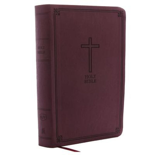 KJV Reference Bible Personal Size Giant Print Imitation Leather Burgundy Red Letter Editio: Author by Thomas Nelson