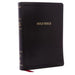 KJV, Deluxe Reference Bible, Super Giant Print, Imitation Leather, Black, Red Letter Edition by Thomas Nelson