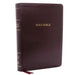 KJV, Deluxe Reference Bible, Super Giant Print, Imitation Leather, Burgundy, Indexed, Red Letter Edition by Thomas Nelson