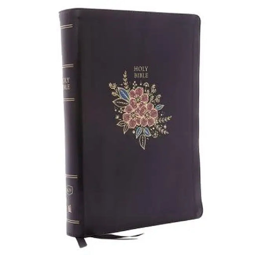 KJV, Deluxe Reference Bible, Super Giant Print, Imitation Leather, Black, Red Letter Edition by Thomas Nelson