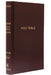 NKJV, Pew Bible, Hardcover, Burgundy, Red Letter Edition by Thomas Nelson