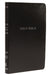 NKJV, Thinline Reference Bible, Leather-Look, Black, Red Letter Edition, Comfort Print by Thomas Nelson