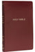 NKJV, Thinline Reference Bible, Leather-Look, Burgundy, Red Letter Edition, Comfort Print by Thomas Nelson
