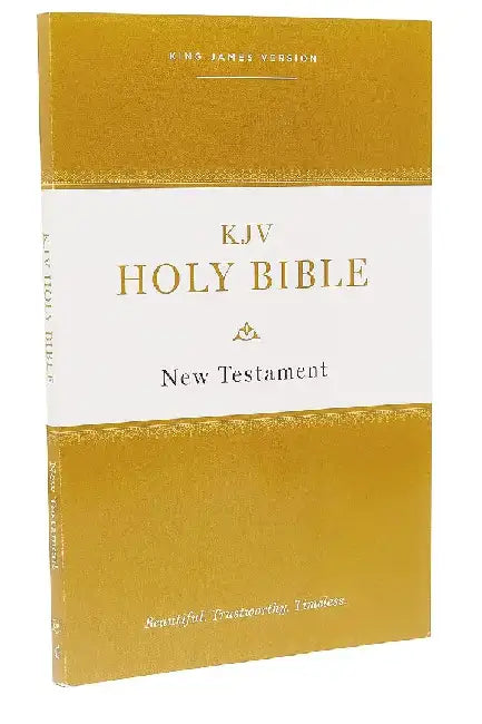 KJV Holy Bible: New Testament Paperback, Comfort Print: King James Version by Thomas Nelson