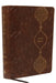 KJV, Journal the Word Bible, Imitation Leather, Brown, Red Letter Edition, Comfort Print: Reflect, Journal, or Create Art Next to Your Favorite Verses by Thomas Nelson