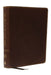 KJV, Journal the Word Bible, Bonded Leather, Brown, Red Letter Edition, Comfort Print: Reflect, Journal, or Create Art Next to Your Favorite Verses by Thomas Nelson