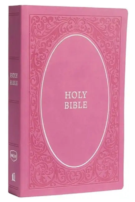 NKJV, Holy Bible, Soft Touch Edition, Imitation Leather, Pink, Comfort Print by Thomas Nelson