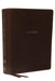 NKJV, Journal the Word Reference Bible, Imitation Leather, Brown, Red Letter Edition, Comfort Print: Let Scripture Explain Scripture. Reflect on What by Thomas Nelson